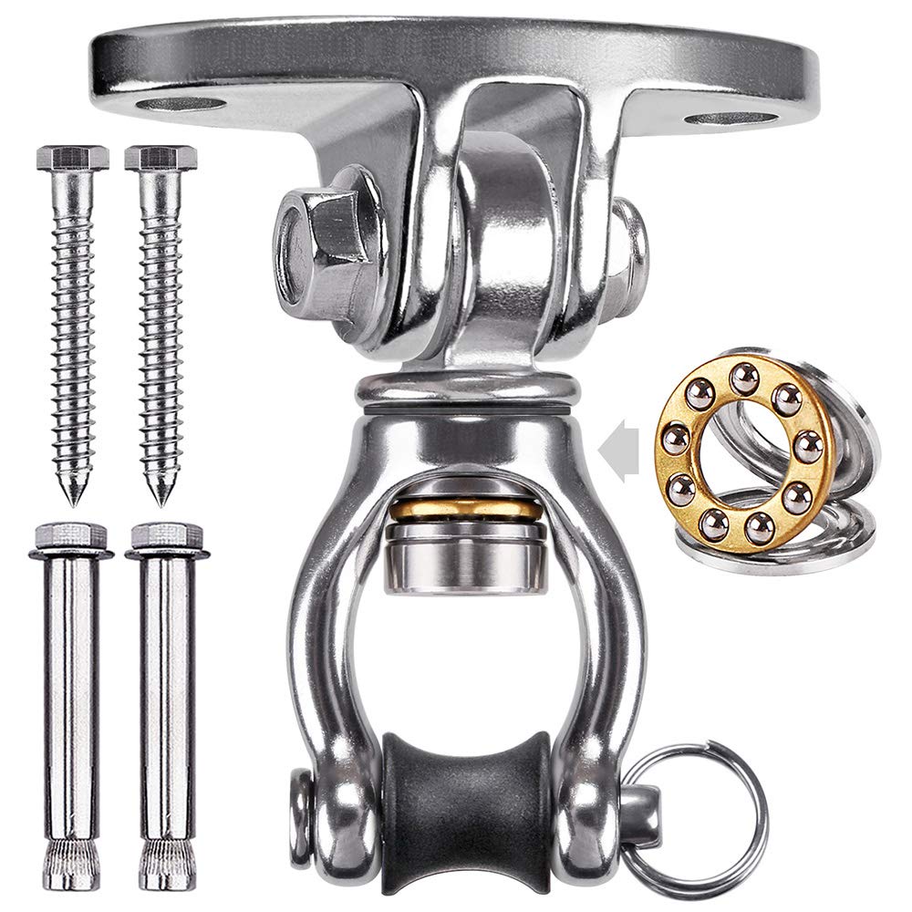SELEWARE silent bearing swivel hanger for indoor outdoor swings