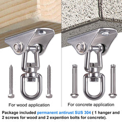 SELEWARE yoga silk hammock hook designed for easy attachment and reliable support