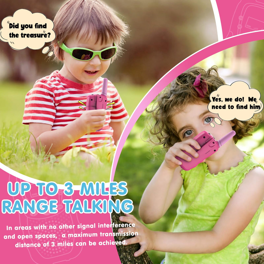 Selieve walkie talkie kids ergonomic design fits small hands comfortably
