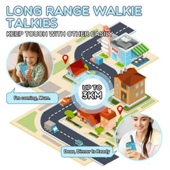 Selieve walkie talkies with 22 channels for clear family signaling