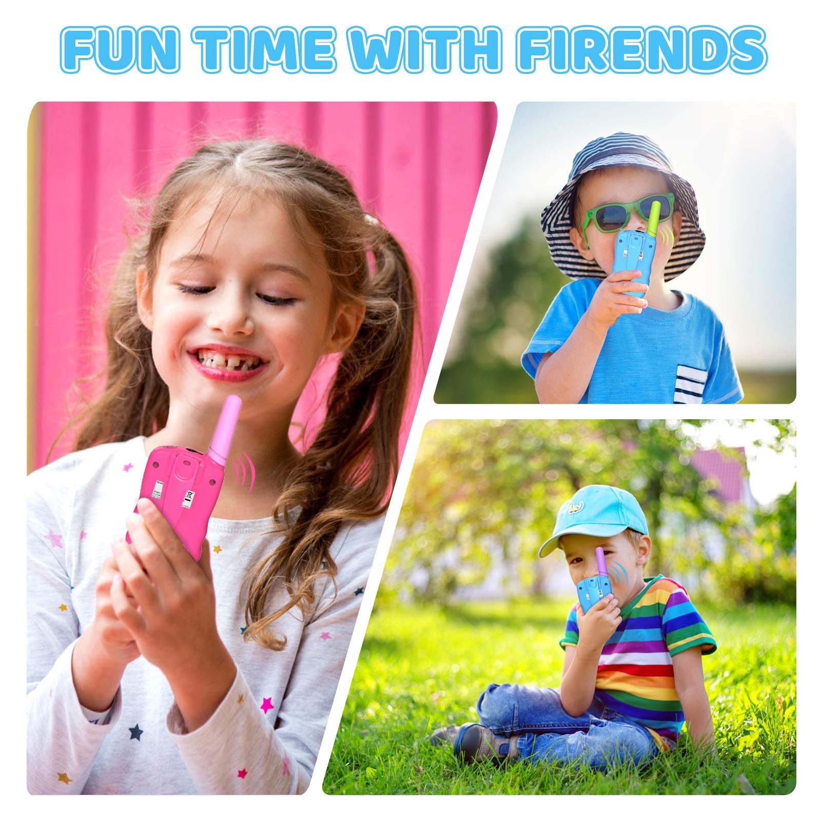 Selieve built-in flashlight aids visibility during outdoor play