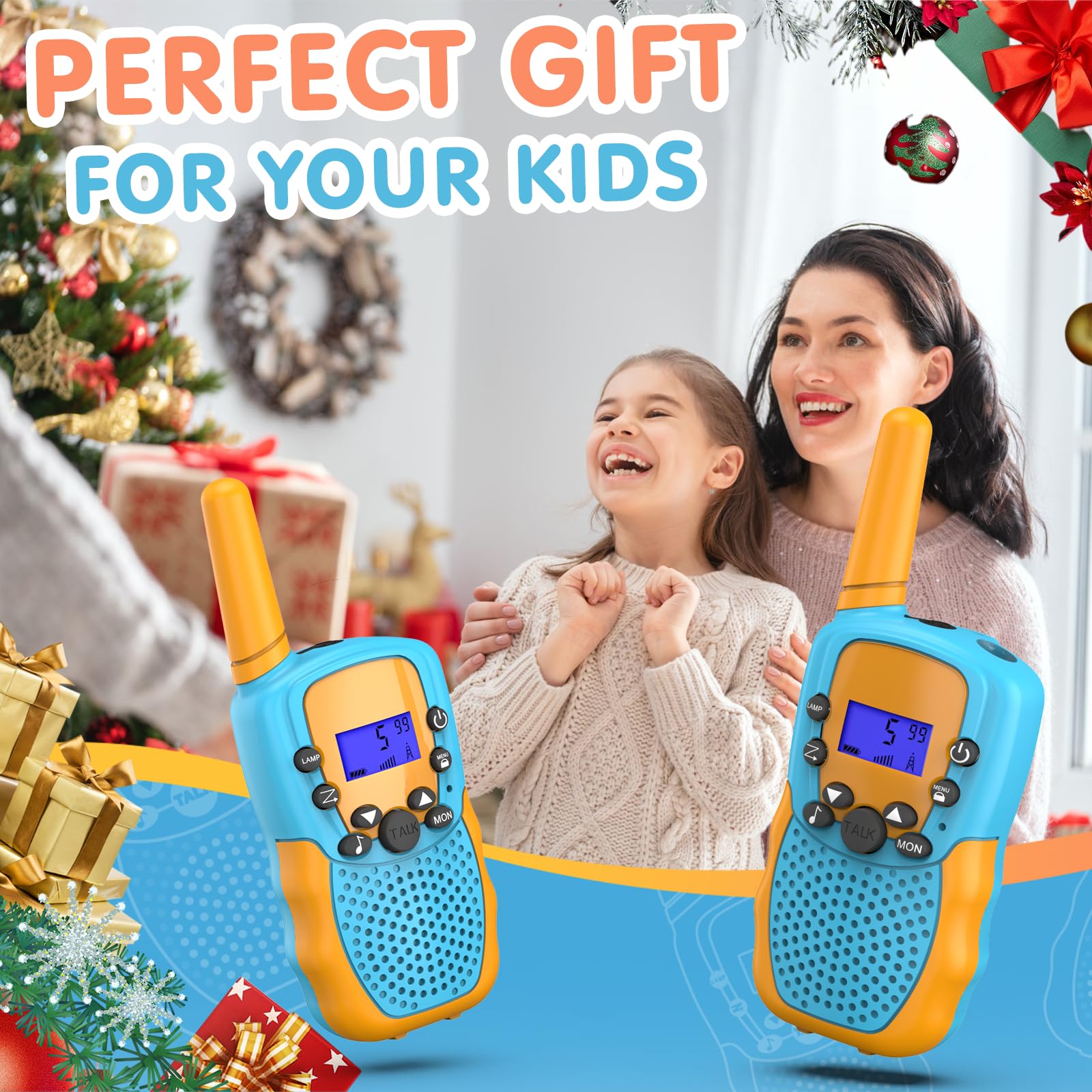 Selieve walkie talkies simple push to talk makes outdoor play effortless