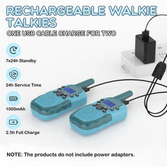 Selieve walkie talkies with LED flashlight for low-light outdoor exploration