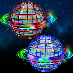semai flying orb ball toy with led glow for vivid night flights.