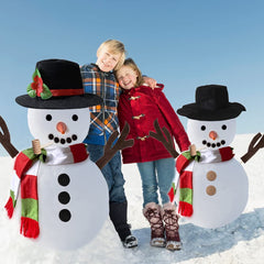 SEMETOR Snowman Kit carrot noses and arms for creative outfits