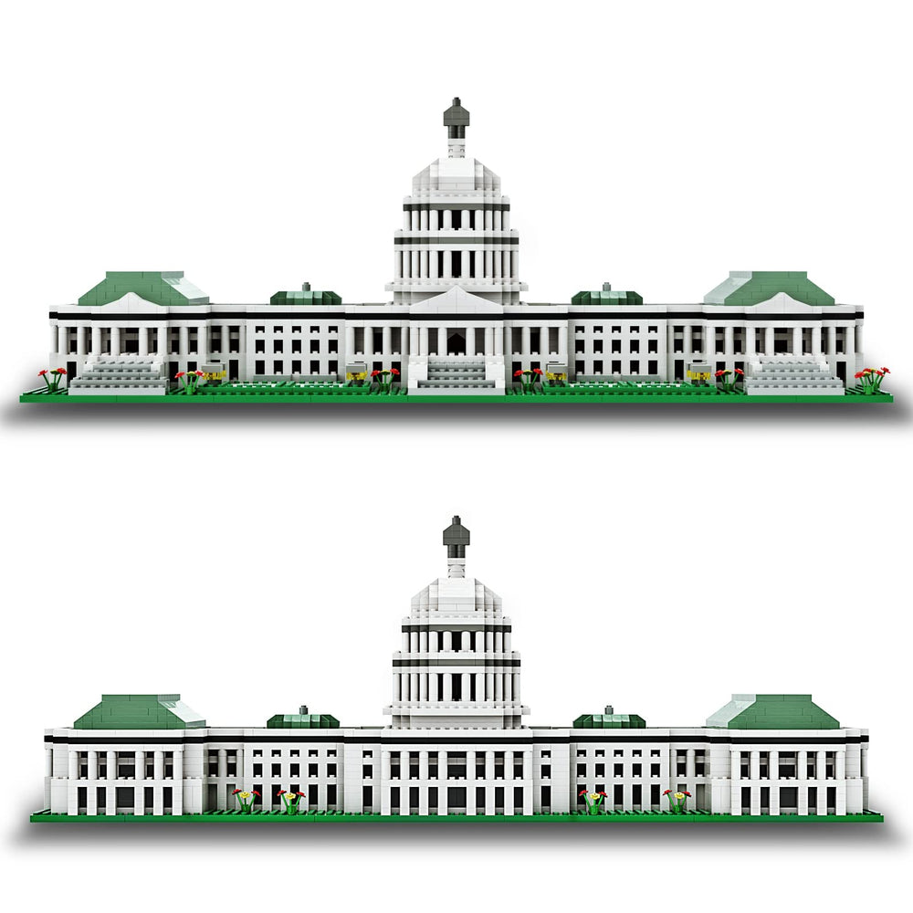 SEMKY Capitol street lamps with flowers invites cozy diorama scenes.