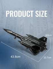 SEMKY SR-71 display stand and collection ready for arrangement