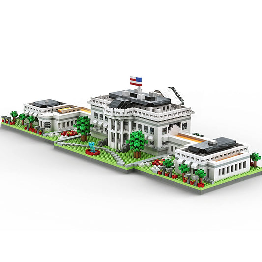 SEMKY White House micro mini blocks main body for a striking display piece.