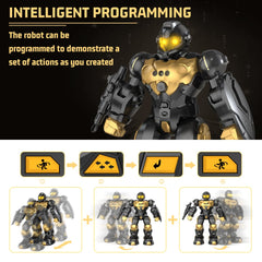 Semour Gesture Sensing RC Robot Toy, in dance mode, shows engaging motion for kids.