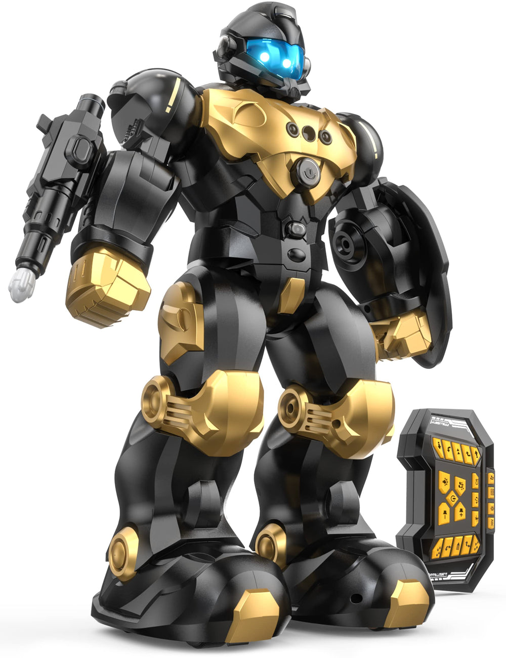 Semour Gesture Sensing RC Robot Toy, front view, enables hands-free control for kid-friendly play.