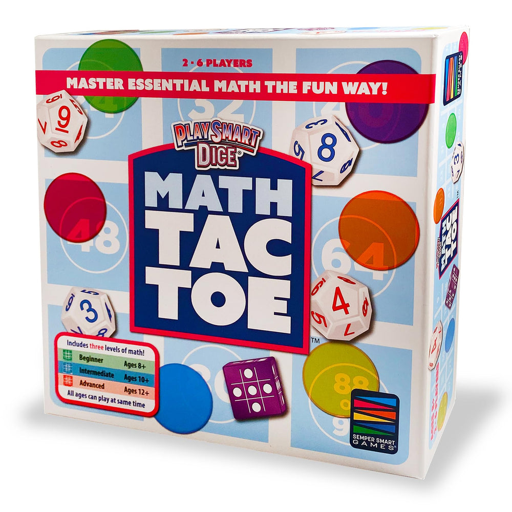 Semper Smart Games PlaySmart Dice Pattern Die showing strategic pattern options