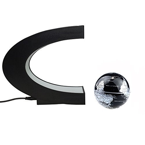 Senders LED lighting brightens the globe for ambient nighttime viewing.