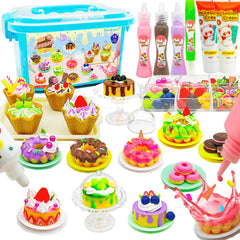 Sendhjurf 14-piece mini desserts kit for imaginative pretend play.