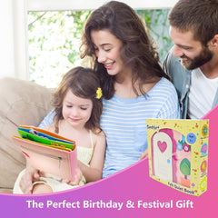 Sendhjurf Busy Book makes a thoughtful gift for curious toddlers.