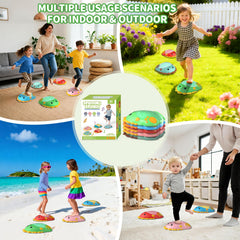 Senkuta balance stones help toddlers build motor skills through movement