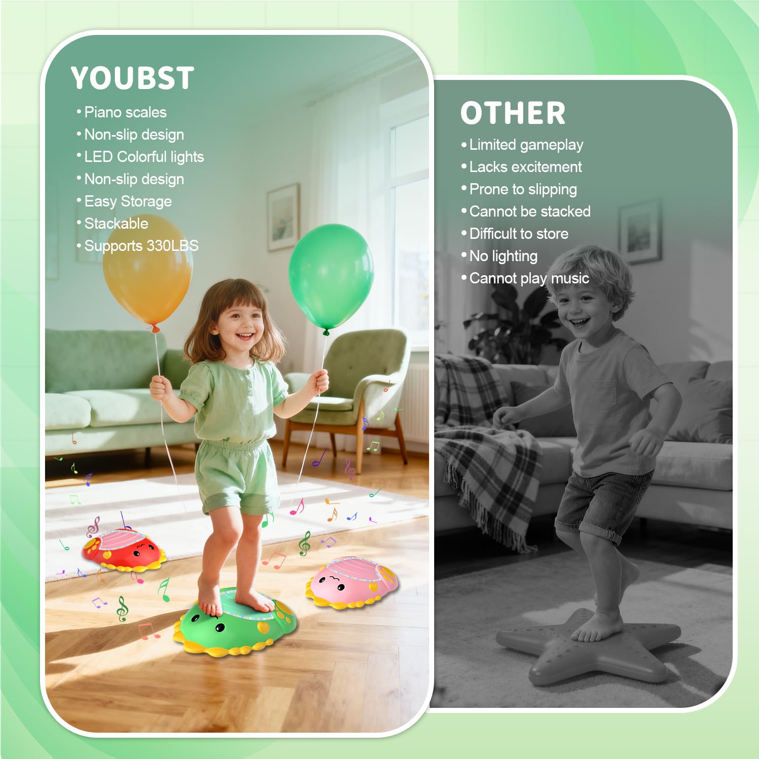Senkuta stepping stones dinosaur shape sparks imaginative active play