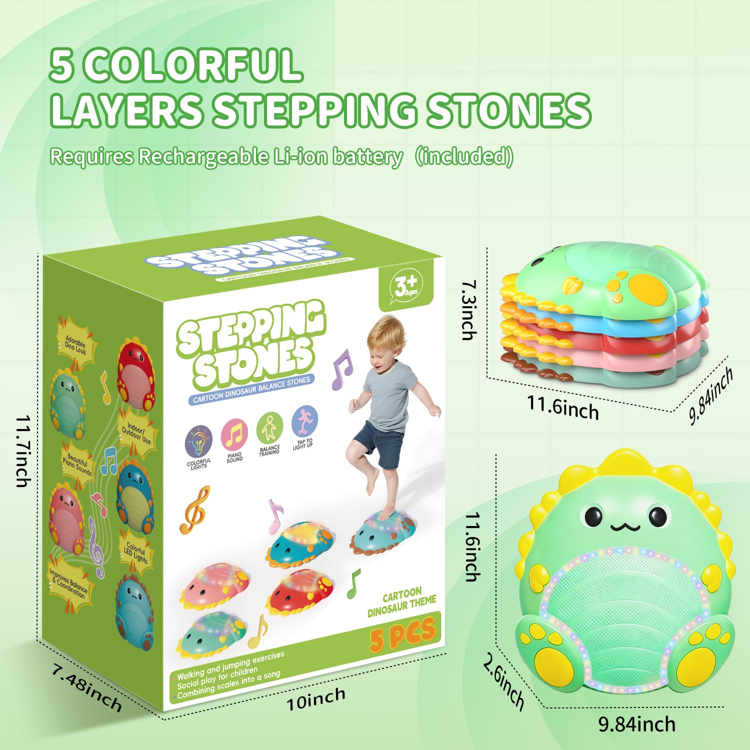 Senkuta toddler stones are indoor-outdoor ready for versatile fun