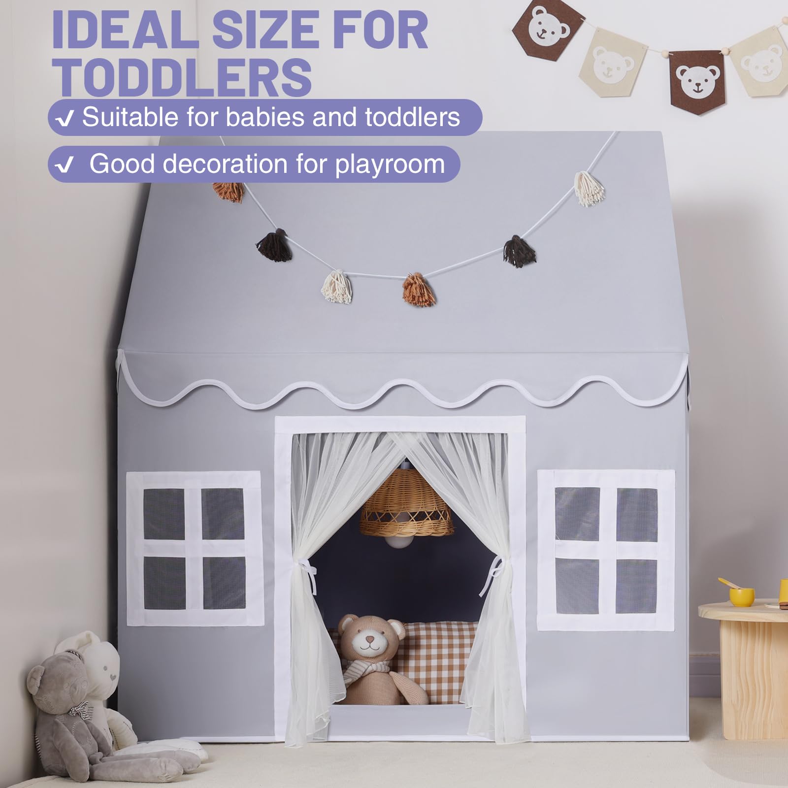 SENODEER foldable design allows quick setup and easy transport