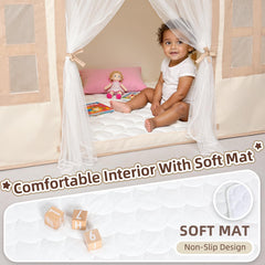 SENODEER kid tent is easy to assemble, portable, and folds for storage.