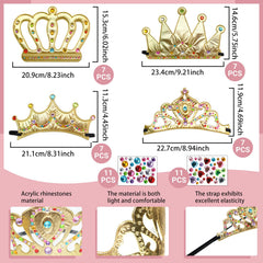 SENONAPO DIY princess tiara kit lets kids design personalized crowns.