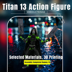 SENROELECTRONAGE T13 black-green colorway enhances display