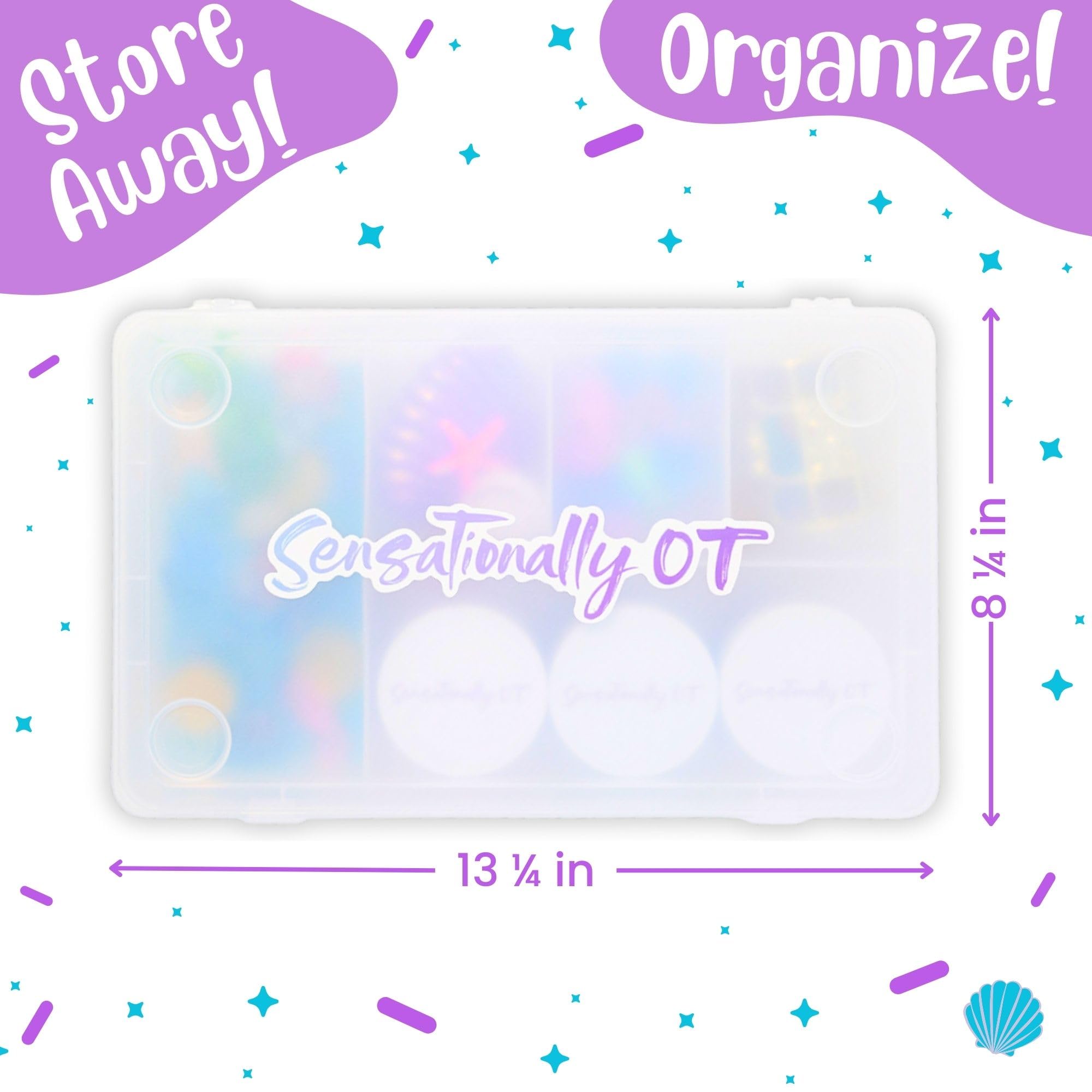 Sensationally OT Mermaid Dough Kit cutters and stampers spark imaginative undersea play.
