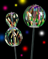 SENSORY4U Rainbow Twirler Stick 4-Pack offers quick setup for festive events