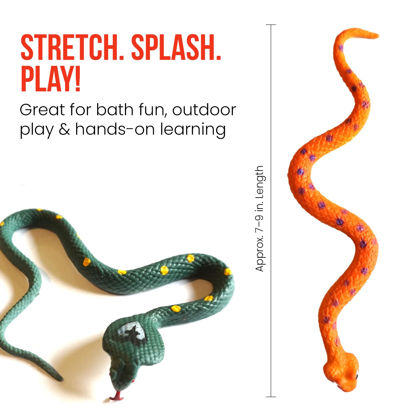 Sensory4U water-activated snakes reveal color shifts in warm water