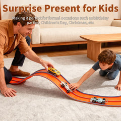 SENVIA Flex Track soft TPE material is durable and kid-safe