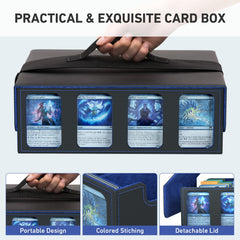 SENVINI 4-Row Box includes 101 sleeves to protect prized cards