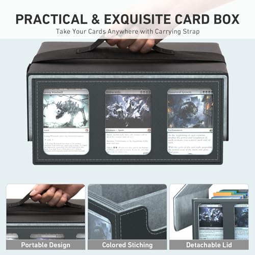 SENVINI includes 50 sleeves and top-loader slots for display-ready cards