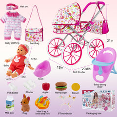 Seppacio dining chair for doll supports realistic feeding pretend play.