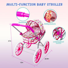 Seppacio doll clothes and accessories enable quick dress-ups and caring scenarios.