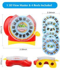 SeptCity 3D View Toy animal reels offering engaging nature scenes for kids