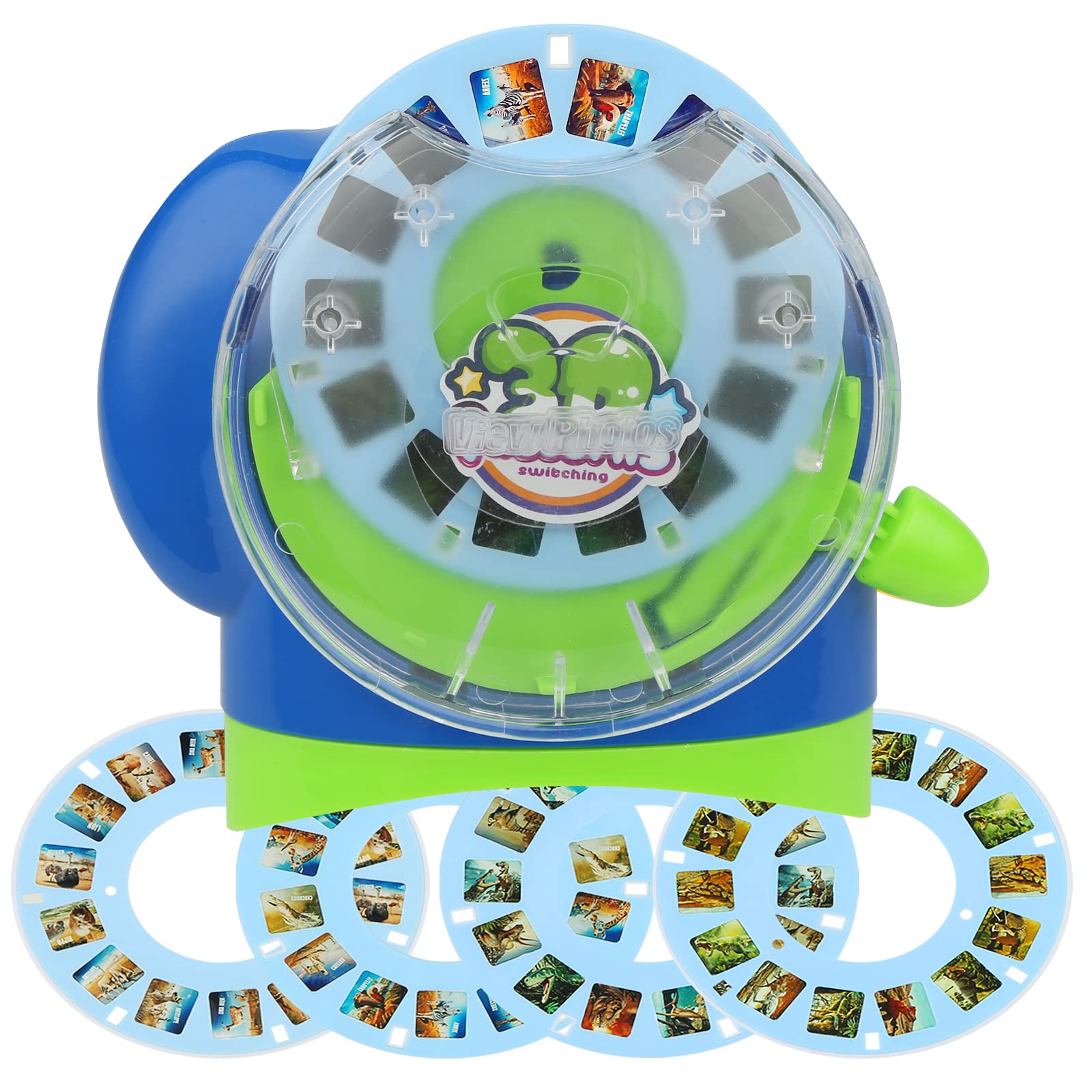 SeptCity 3D View Toy with dinosaur reels for imaginative exploration