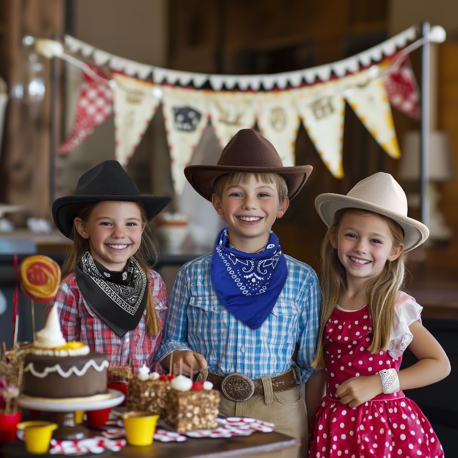 SeptCity Kids western set worn together sparks imaginative ranch roleplay