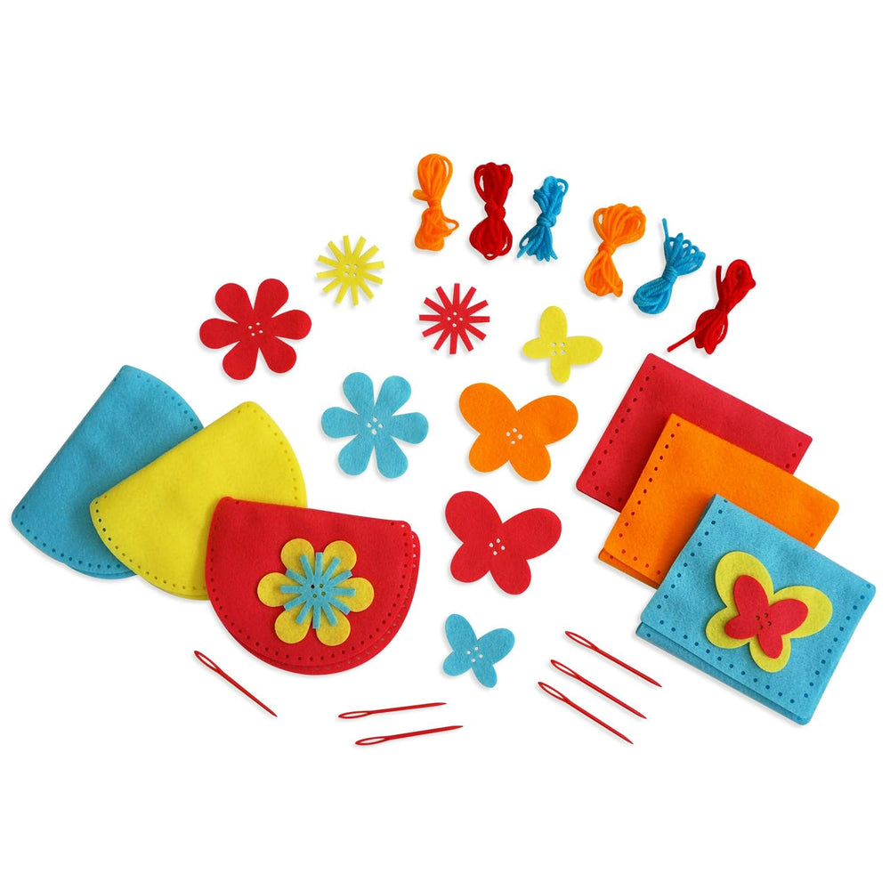 Serabeena child sewing session demonstrates beginner-friendly crafting