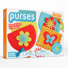 Serabeena round purse with decorations inspires personal style and creativity