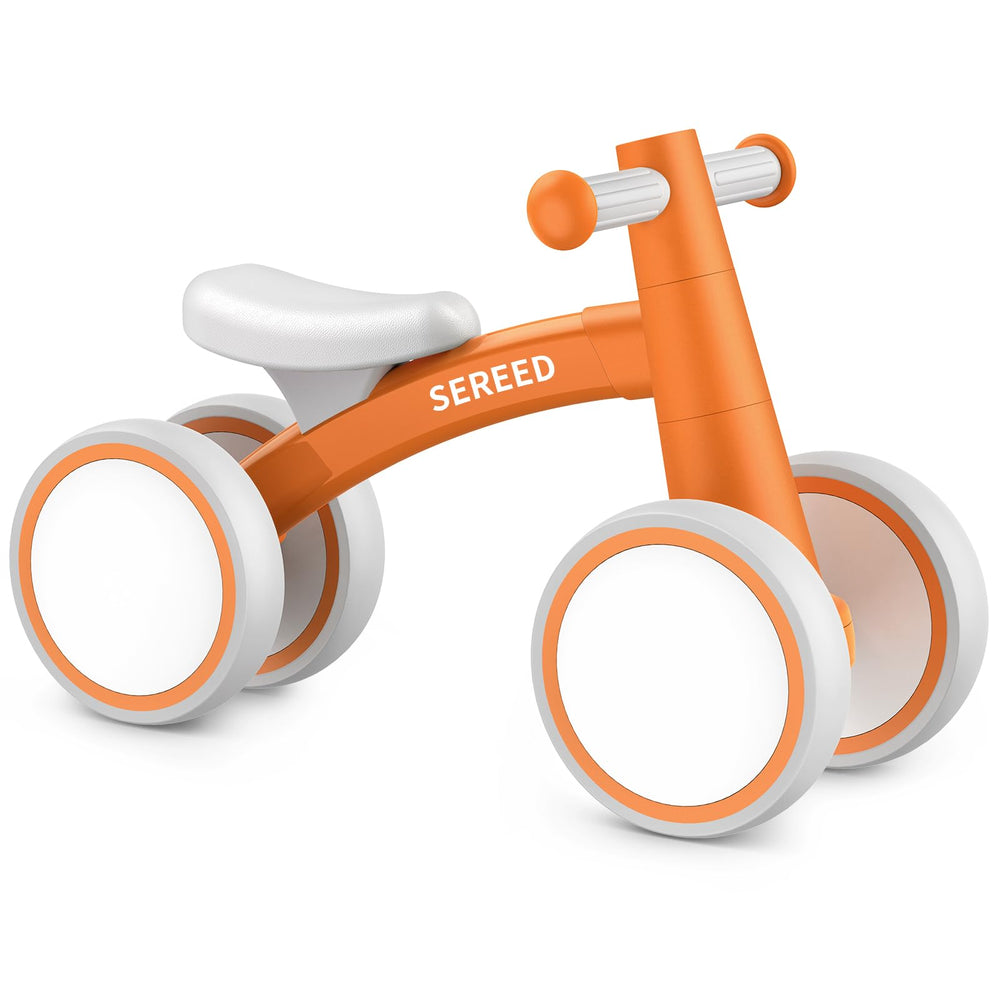 SEREED Baby Balance Bike front view helps little ones begin balanced movement confidently.
