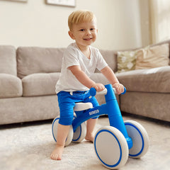 SEREED blue handlebar detail showing non-slip grip for secure steering