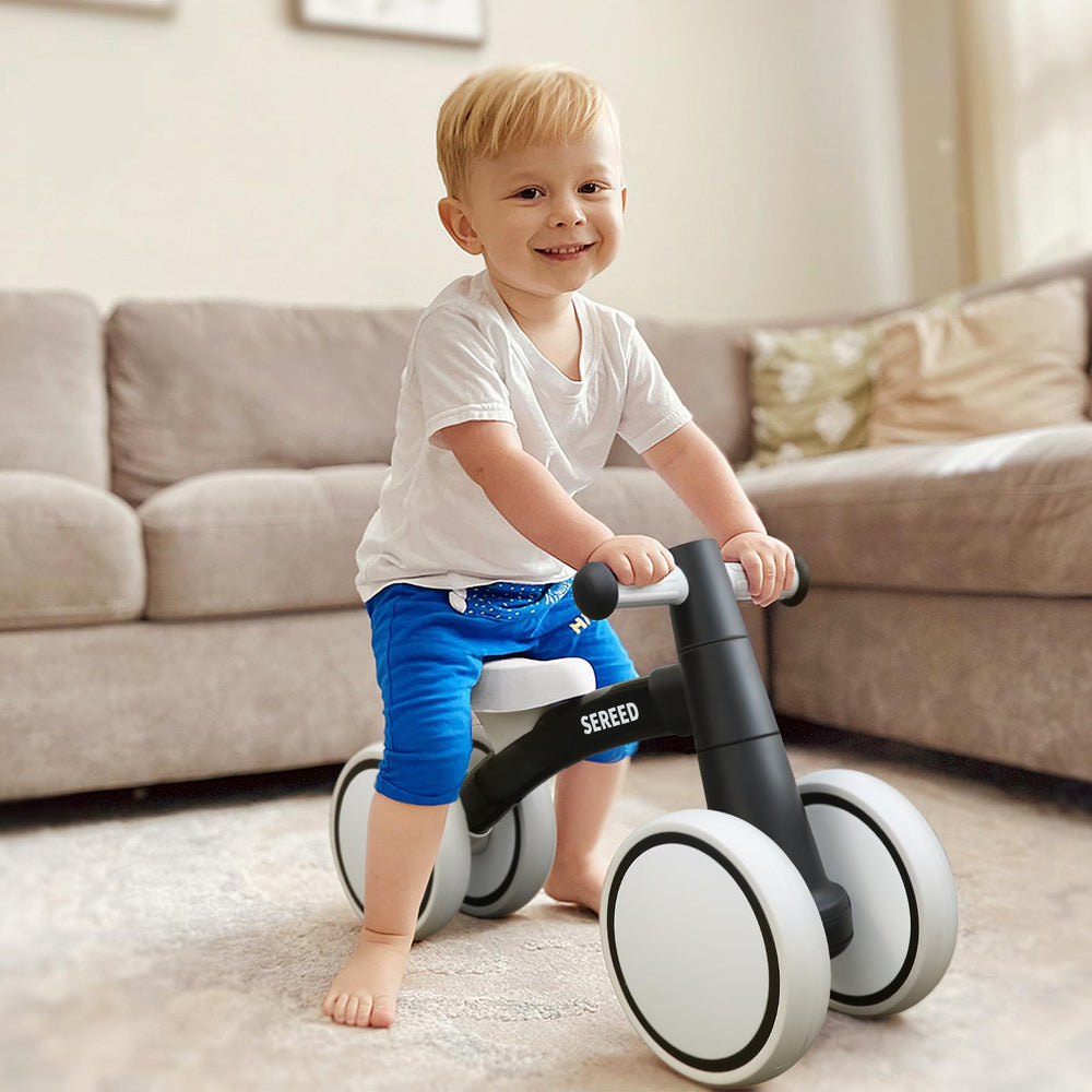 SEREED balance bike suits playtime at home or park outings.