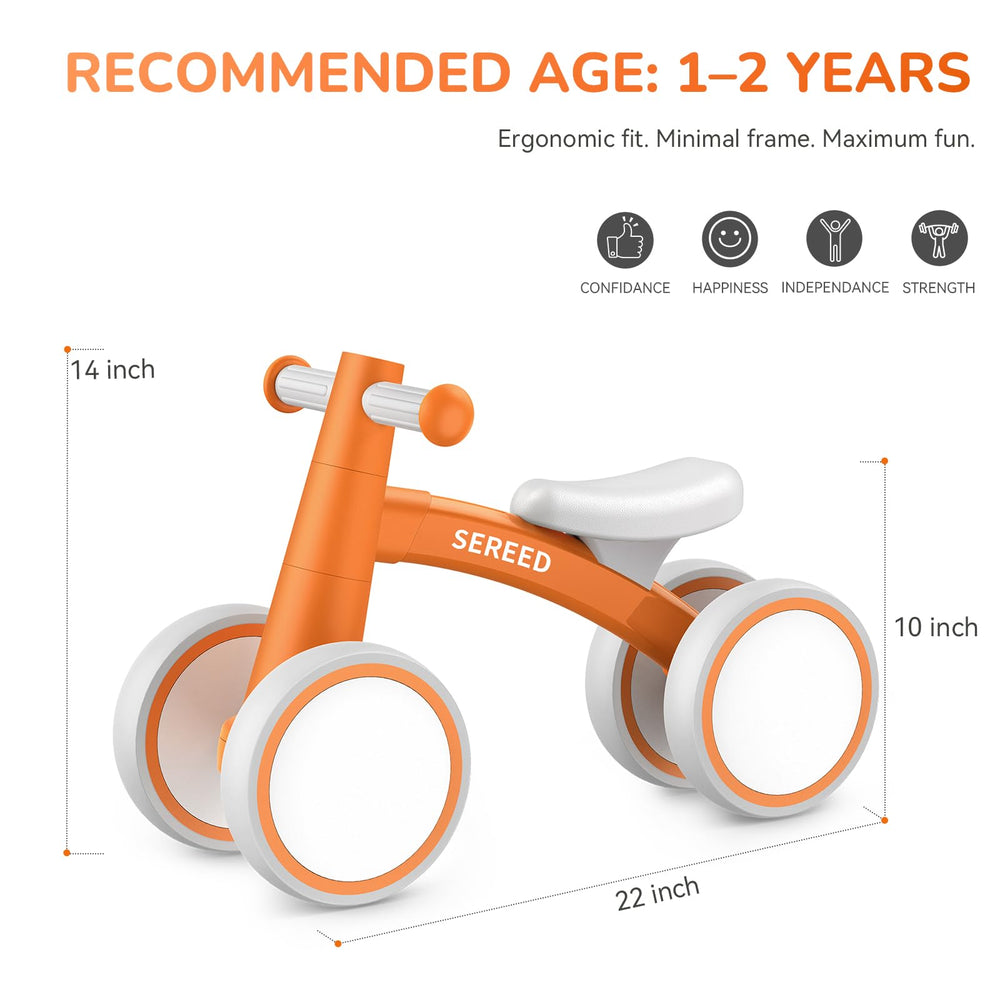 SEREED kid riding demonstrates balance coordination and early confidence on various surfaces.