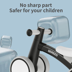 SEREED non-slip wheels enable indoor and outdoor riding.