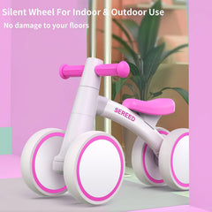 SEREED Rose balance bike portability demonstrates easy transport at 1.6 kg.