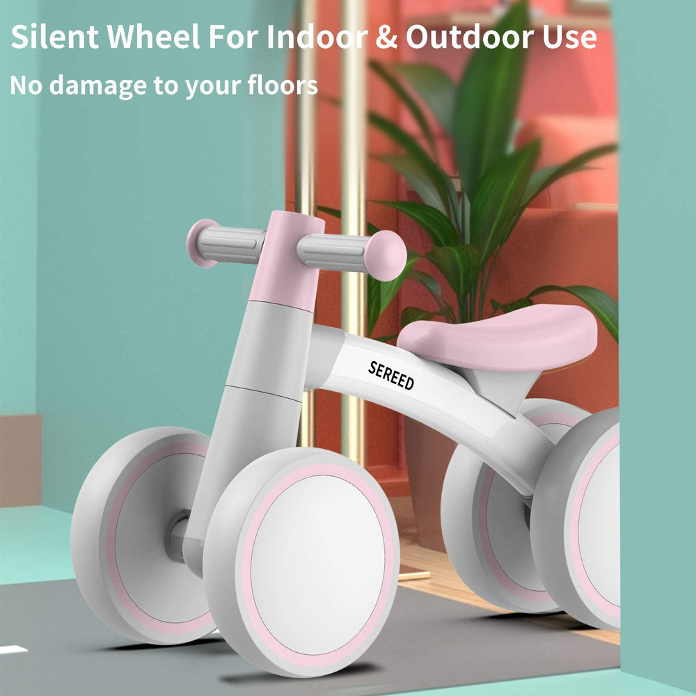 SEREED aluminum-frame bike provides sturdy support while staying light.