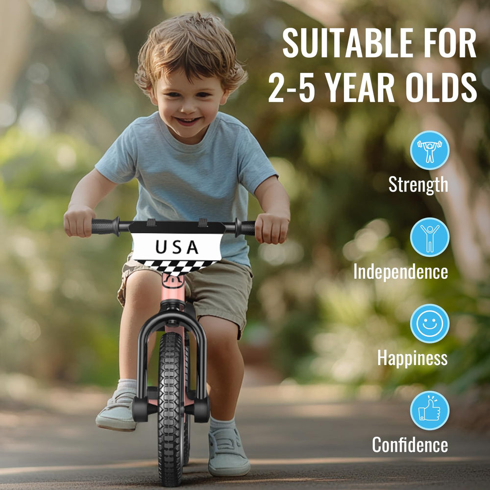 SEREED balance bike plate and stickers for personalized style.