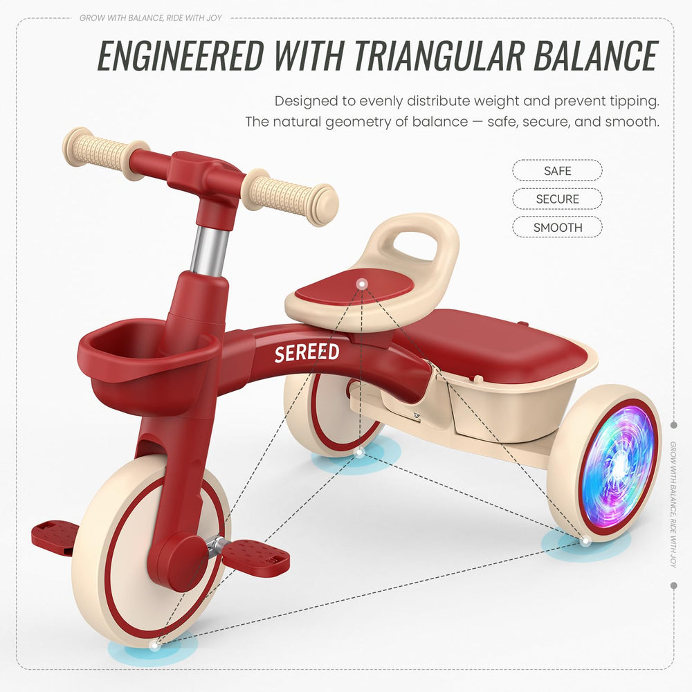 Ideal for ages 2–5 with adjustable fit for long-term use