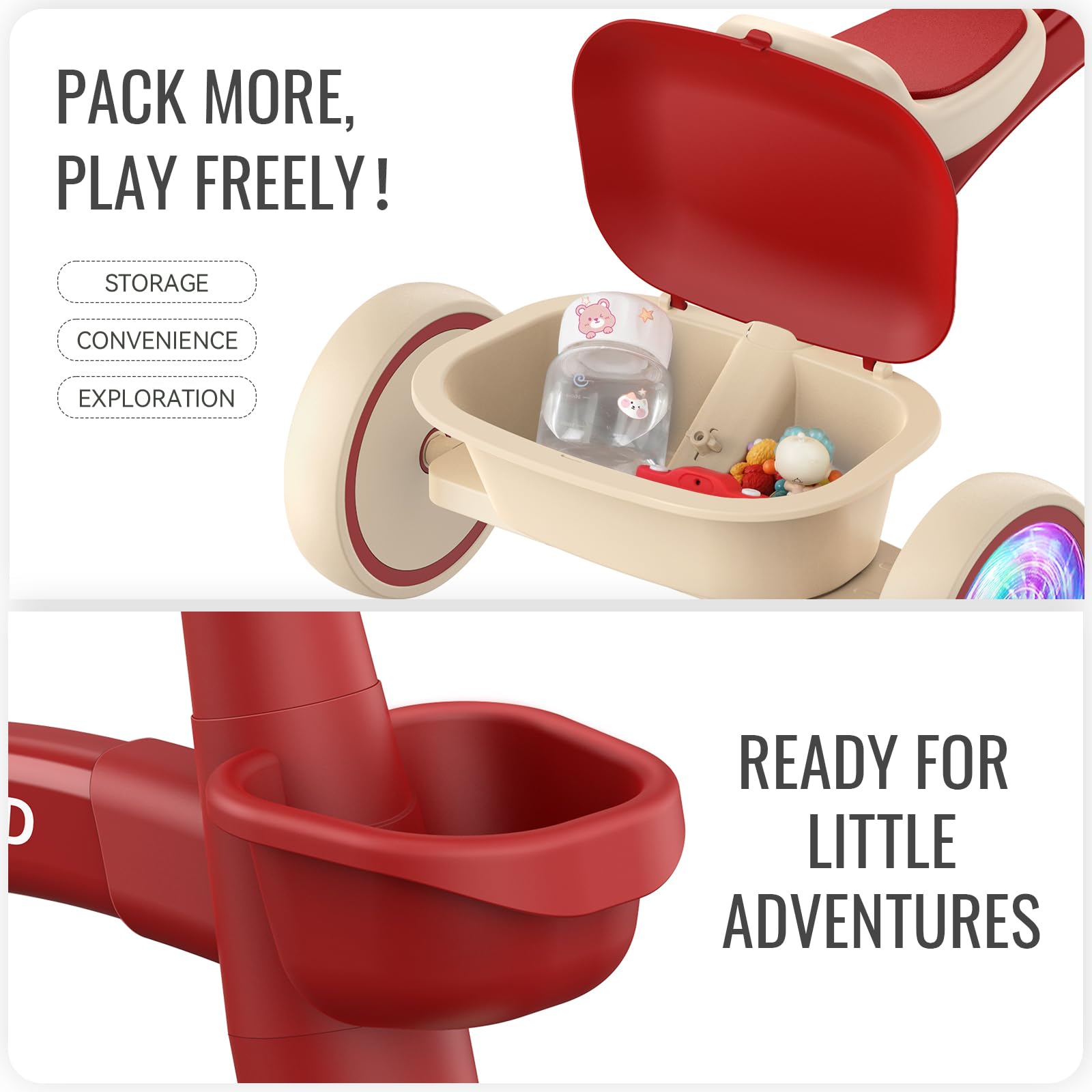 SEREED quick-assembly snap design enables fuss-free setup