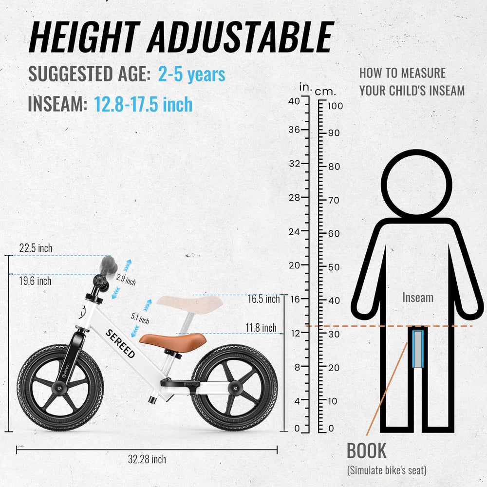 SEREED handlebars enabling easy, responsive steering for beginners