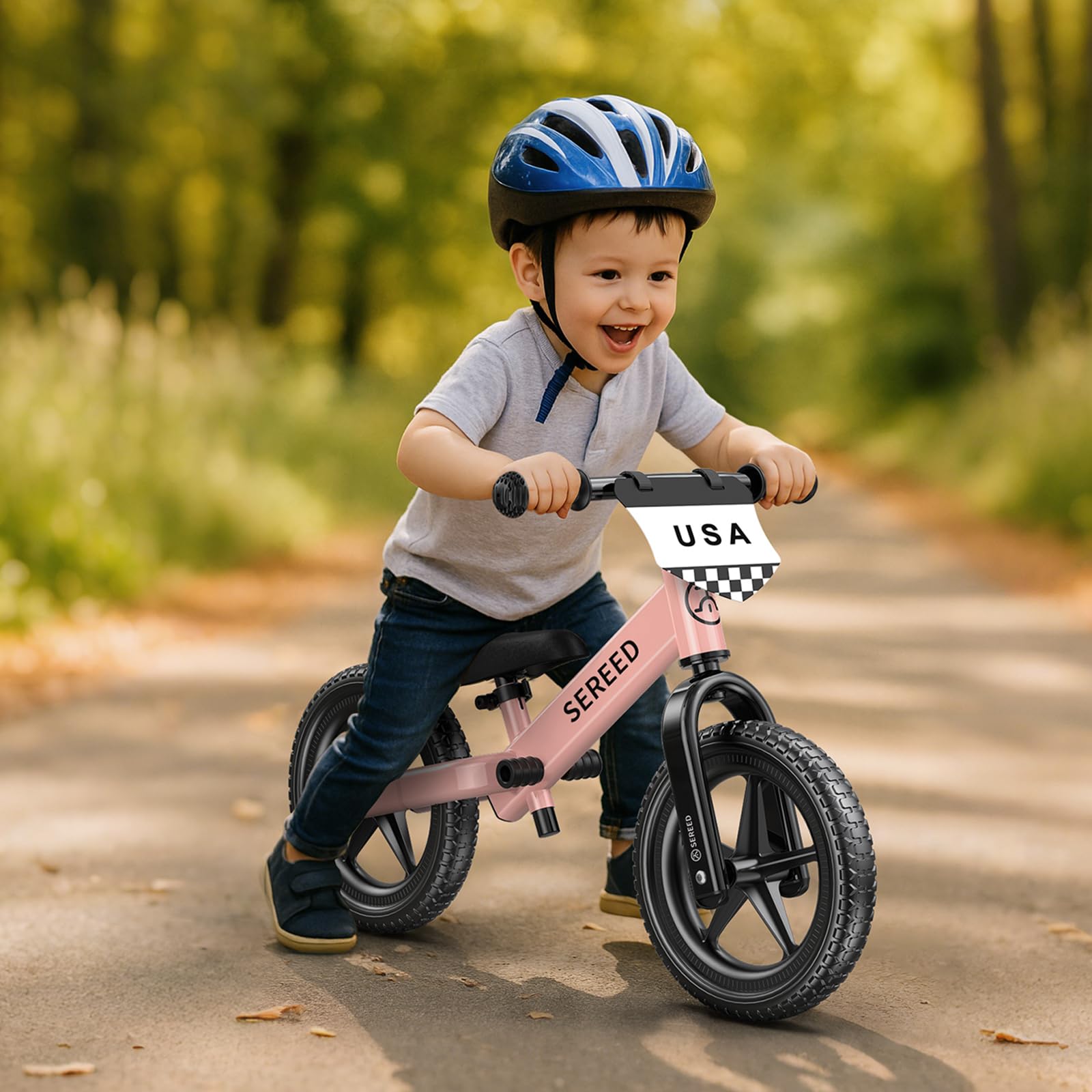 SEREED lightweight bike at 7.8 pounds for easy carrying and portability.